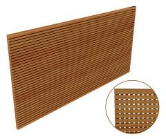 Ahşap Delikli Panel Model 4